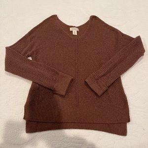 Jessica Simpson chocolate brown sweater